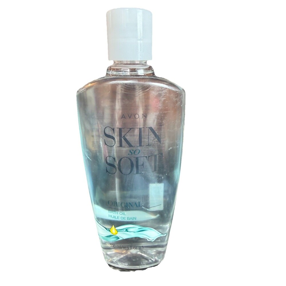 AVON SKIN SO SOFT SSS ORIGINAL BATH OIL 16.9FL OZ 500ML BRAND NEW